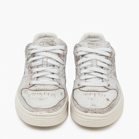 Art Gold Sneakers Pellame Artigianale - Made in Italy | Campo Neutro